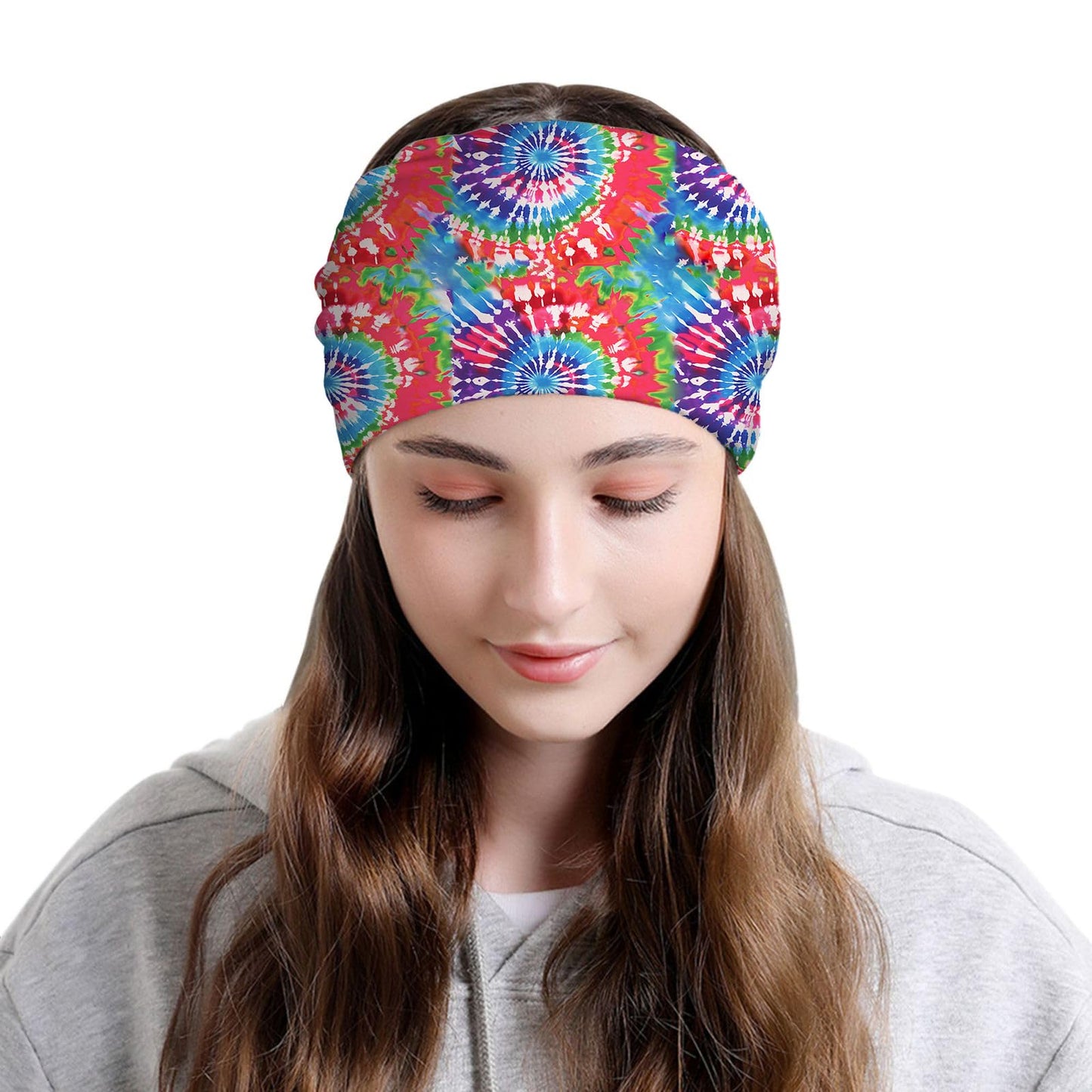 JoUbi Graffiti Tie-Dye Women's Slouchy Beanie Hat Cute Turban Hats Cancer Headwear Caps Baggy Skull Sleep Scarf