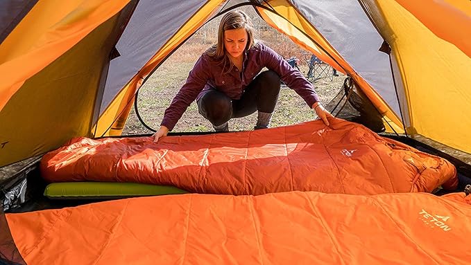TETON Sports ALTOS, 20 Degree and 0 Degree Sleeping Bag for Adults, Lightweight Warm Mummy Sleeping Bag for Camping, Hiking, Backpacking