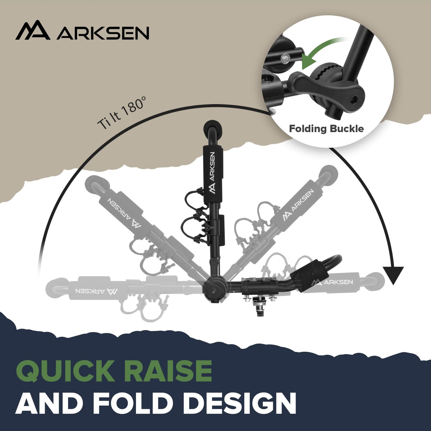 Arksen Universal 2 Pairs Heavy Duty Kayak Roof Rack J-Bar Easy to Carry Canoe Top Folding Adjustable Accessories for Car SUV Truck Crossbar with 4 pcs Top Mount Racks for Trip