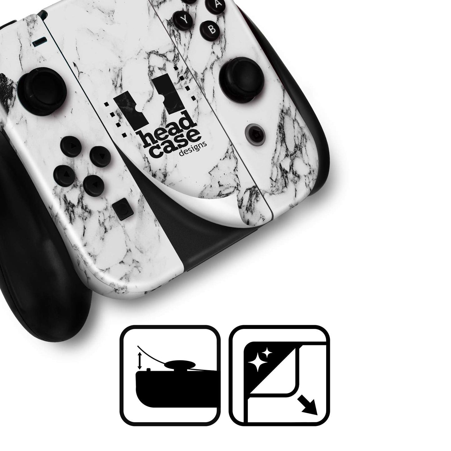 Head Case Designs Officially Licensed NHL Half Distressed Dallas Stars Vinyl Sticker Gaming Skin Decal Cover Compatible with Nintendo Switch Console & Dock & Joy-Con Controller Bundle