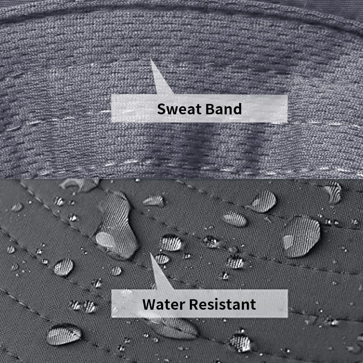 Sun Hats for Men Women Fishing Hat UPF 50+ Breathable Wide Brim Summer UV Protection Hat with Face Cover & Neck Flap