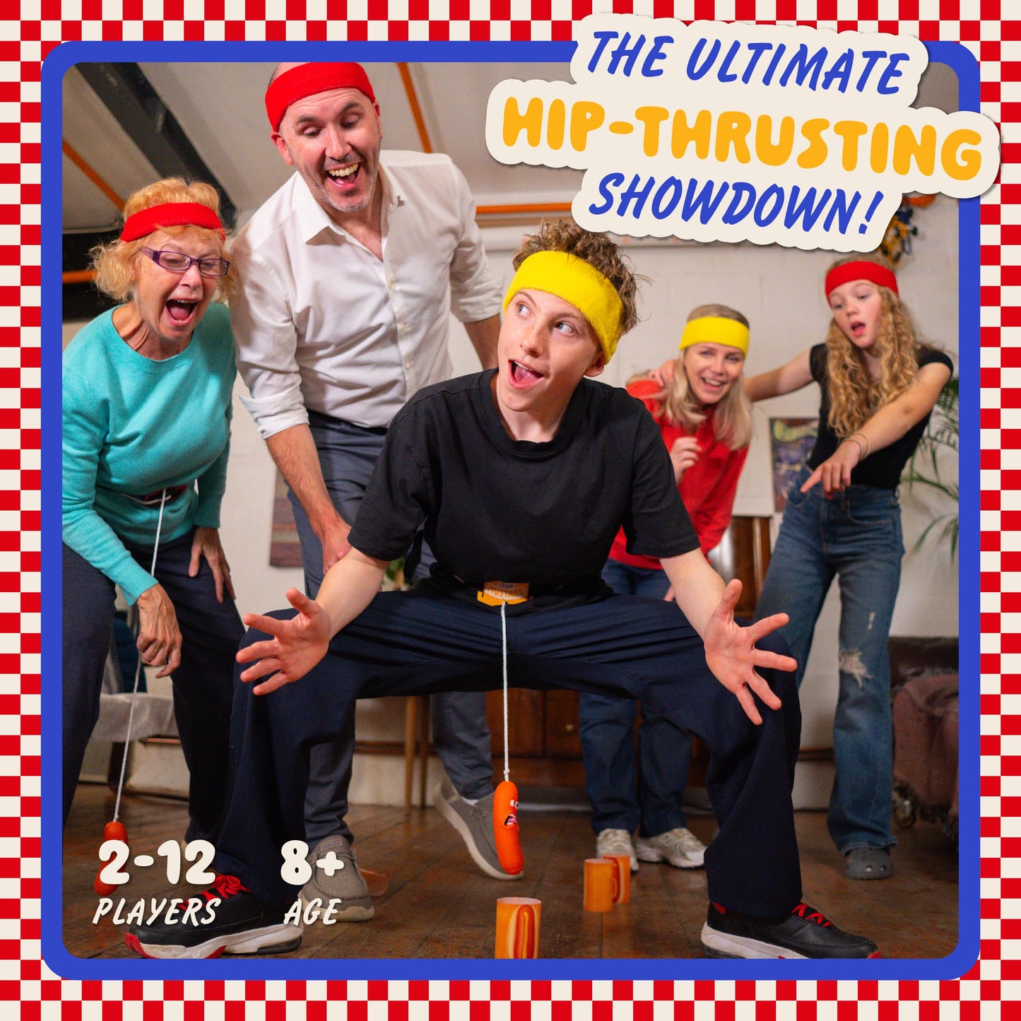 Lucky Egg Swing Your Sausage - Fun Family Party Games for Groups - Indoor Games for Adults and Kids - Party Games for Family Gatherings, Birthdays, and Christmas Party Games for Adults Game Night