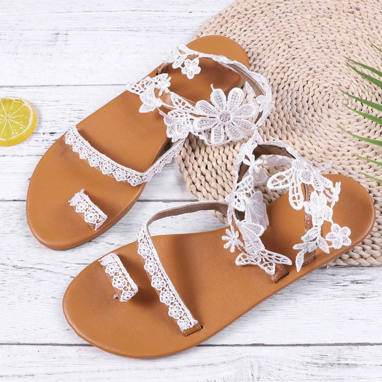 Women's Cross Strappy Thong Sandals Beach Sandal Summer Thong T-Strap Orthotic Casual Comfort Walking with Non Slip on 06_White, 8
