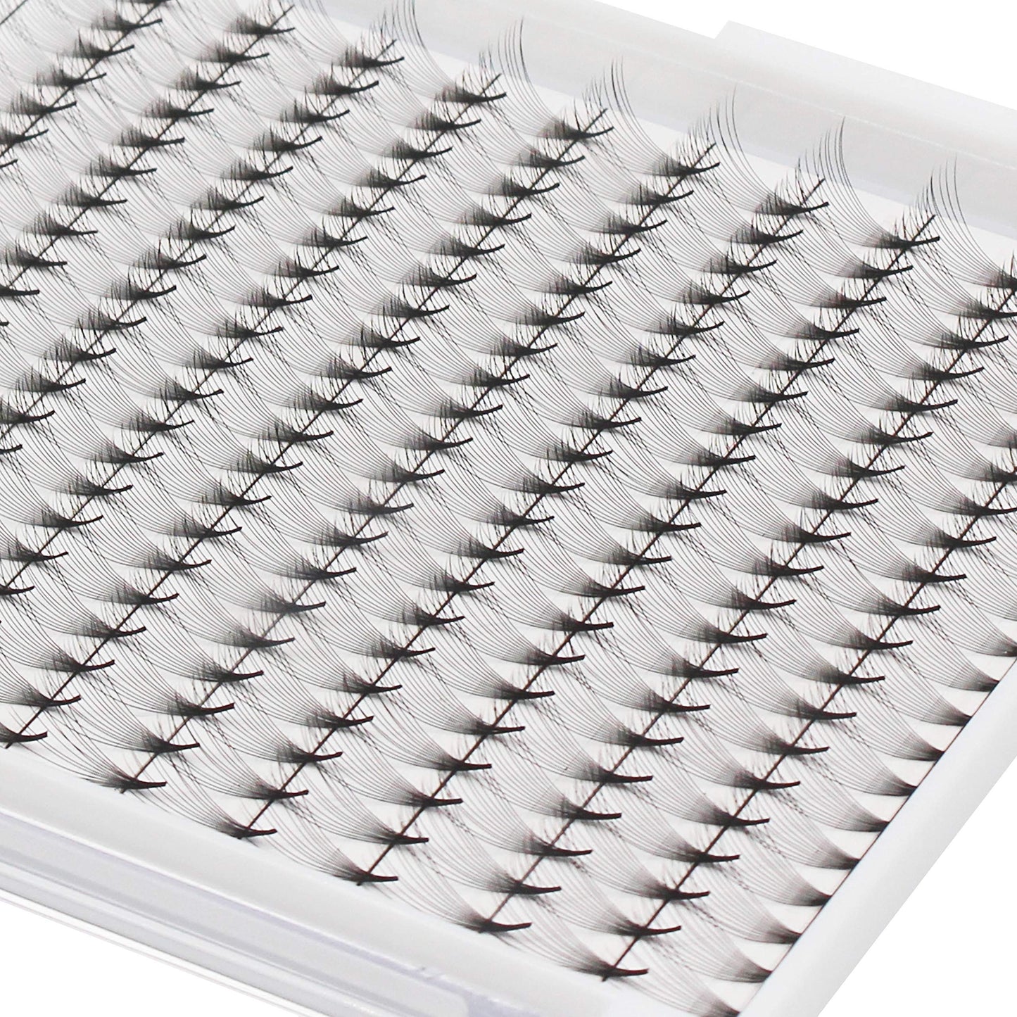 Dedila 10Rows-220pcs Pro Grafting12D Natural Long Premade Fans Eye Lashes Soft and Lightweight Beauty Individual False Eye Lashes Makeup Cluster Volume Eye Lashes Extensions 10-16mm to Choose (14mm)