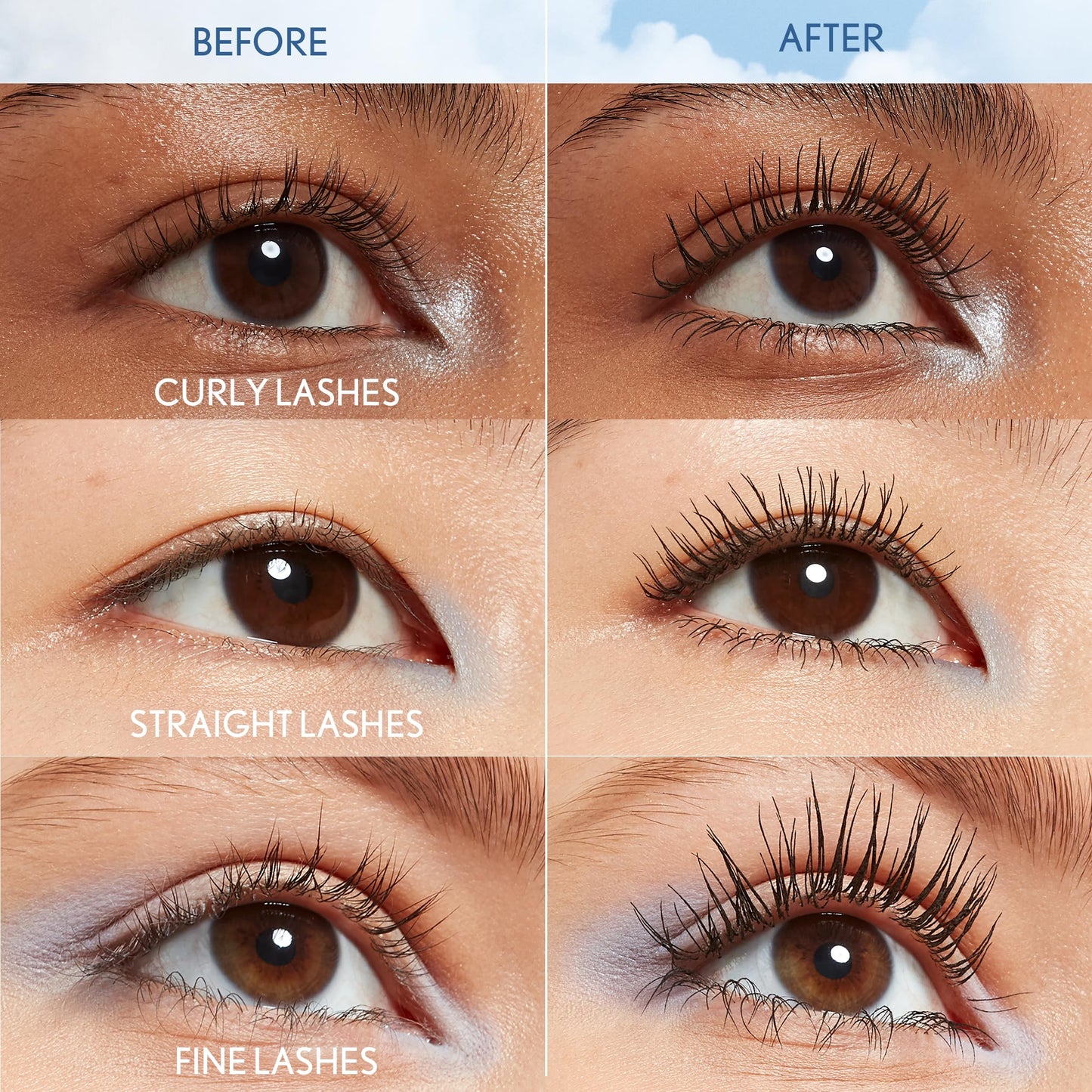 CoverGirl Lash Blast Supercloud, 810 Black Brown, Mascara, Long-Lasting, No Clump or Smudge, Doesn't Flake, Vegan, 0.33oz