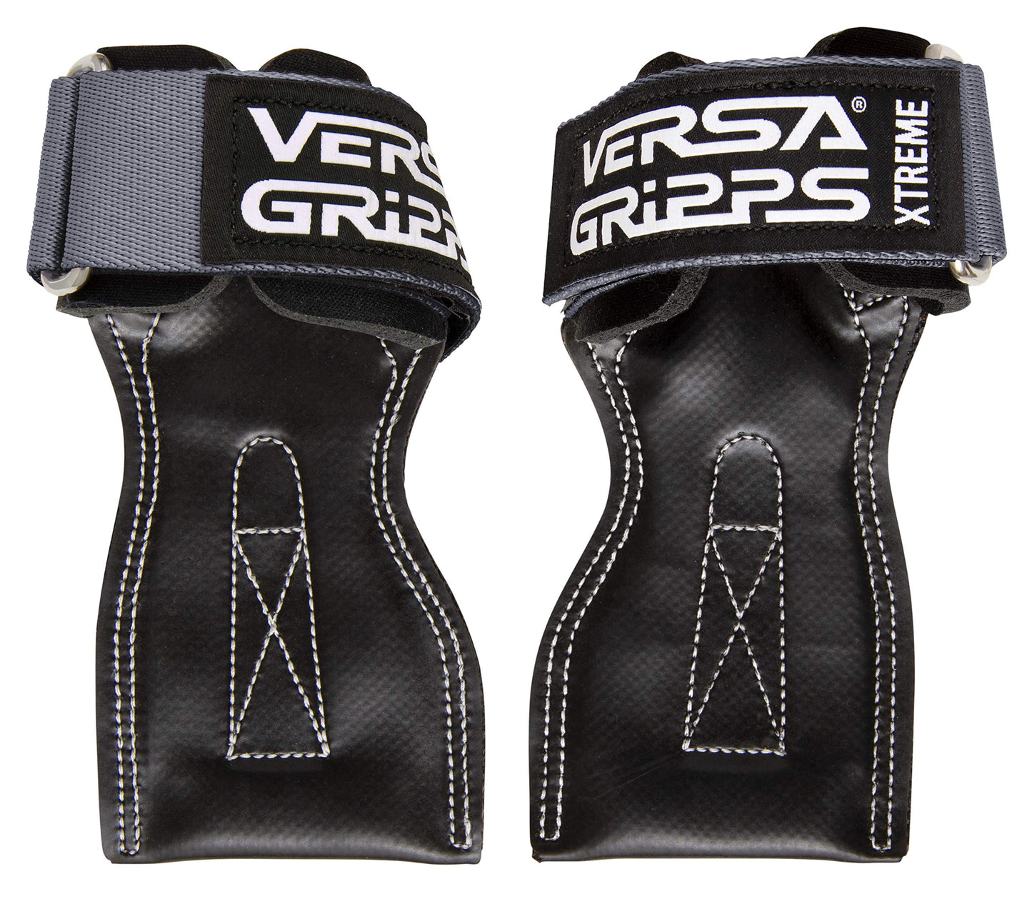 Versa Gripps® Xtreme, Made in The USA, Wrist Straps for Weightlifting Alternative, The Best Training Accessory, Platinum, XS