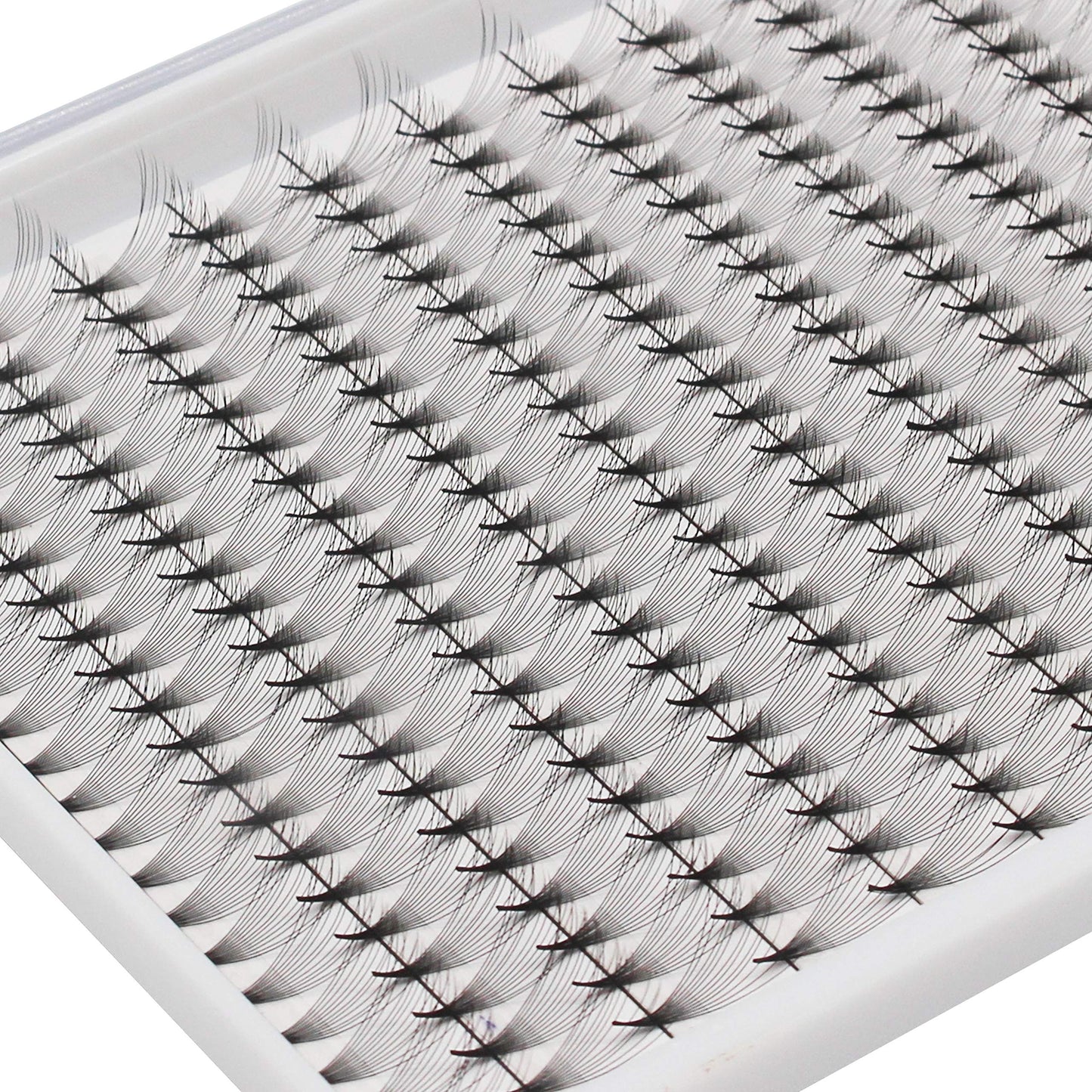 Dedila 10Rows-220pcs Pro Grafting12D Natural Long Premade Fans Eye Lashes Soft and Lightweight Beauty Individual False Eye Lashes Makeup Cluster Volume Eye Lashes Extensions 10-16mm to Choose (14mm)