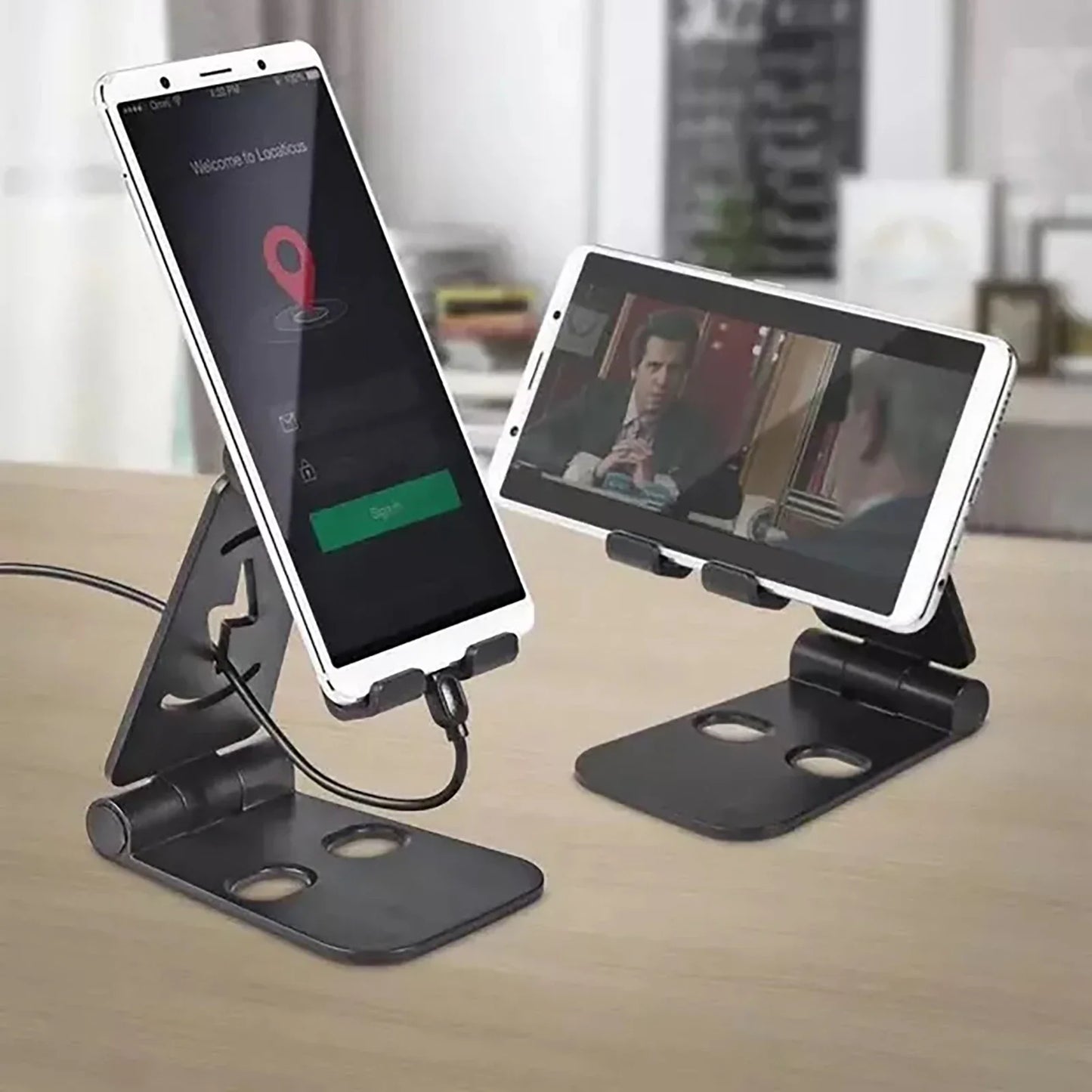 Adjustable Foldable Mobile Phone Holder Stand