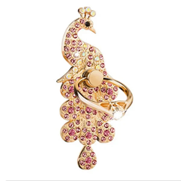 Diamond Butterfly Phone Ring Stand Holder