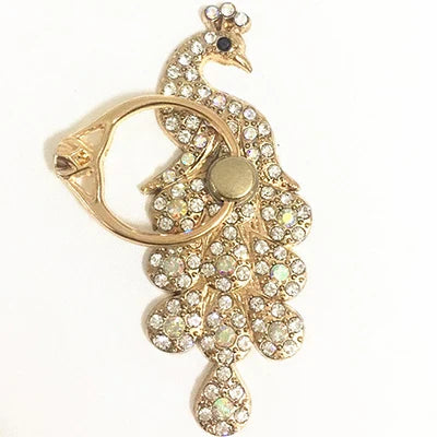 Diamond Butterfly Phone Ring Stand Holder