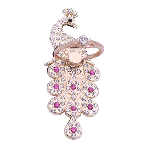 Diamond Butterfly Phone Ring Stand Holder