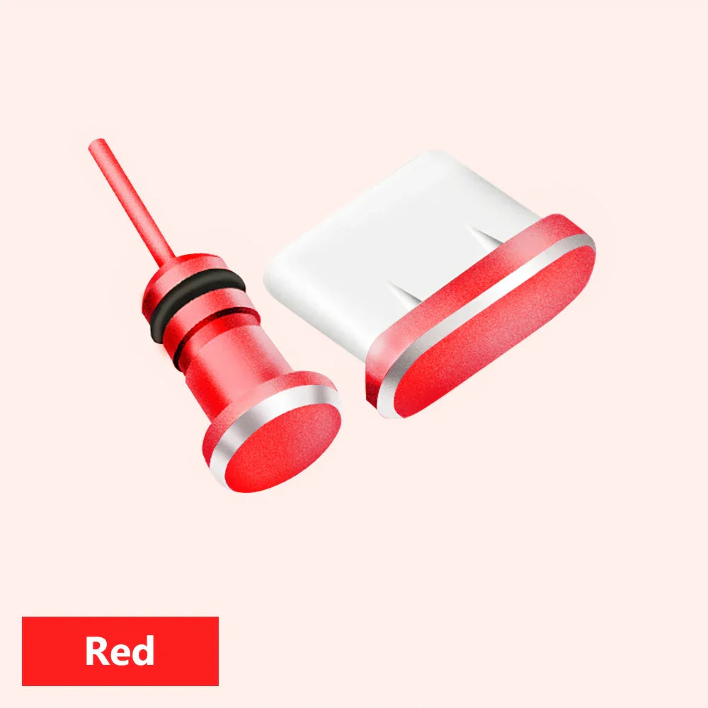 Type-C Dust Plug Jack Cover Set