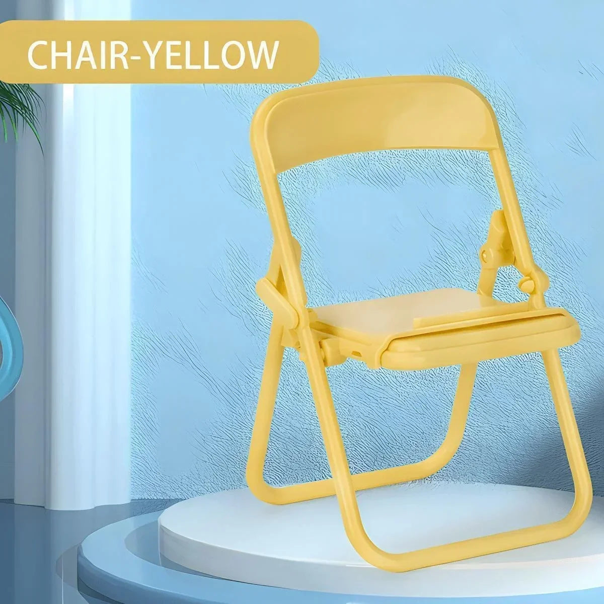 Foldable Chair-Shaped Phone Holder