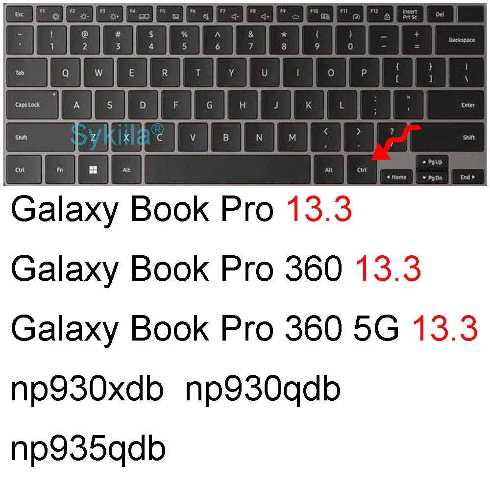 Samsung Galaxy Book Keyboard Cover Skin
