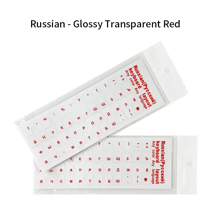 Universal Russian Keyboard Sticker Cover