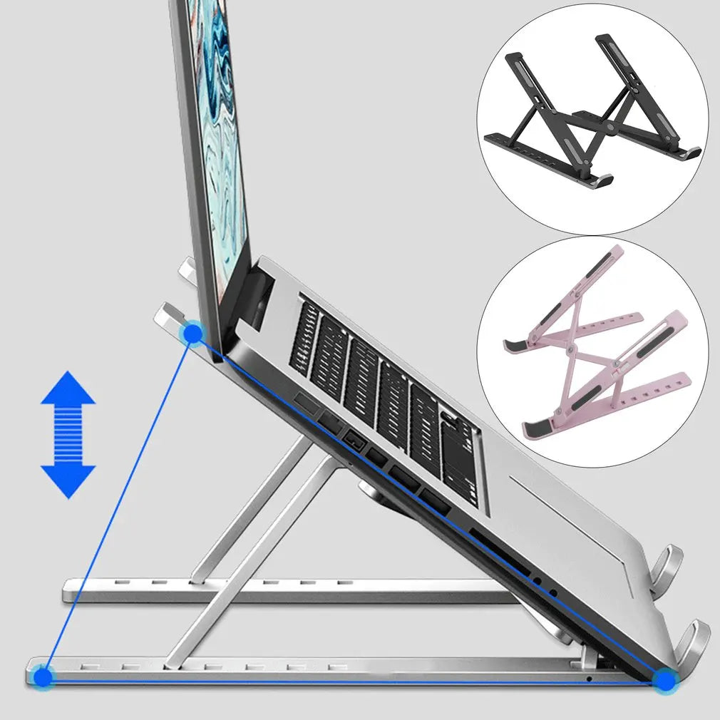 Adjustable Laptop Stand for Desk Use