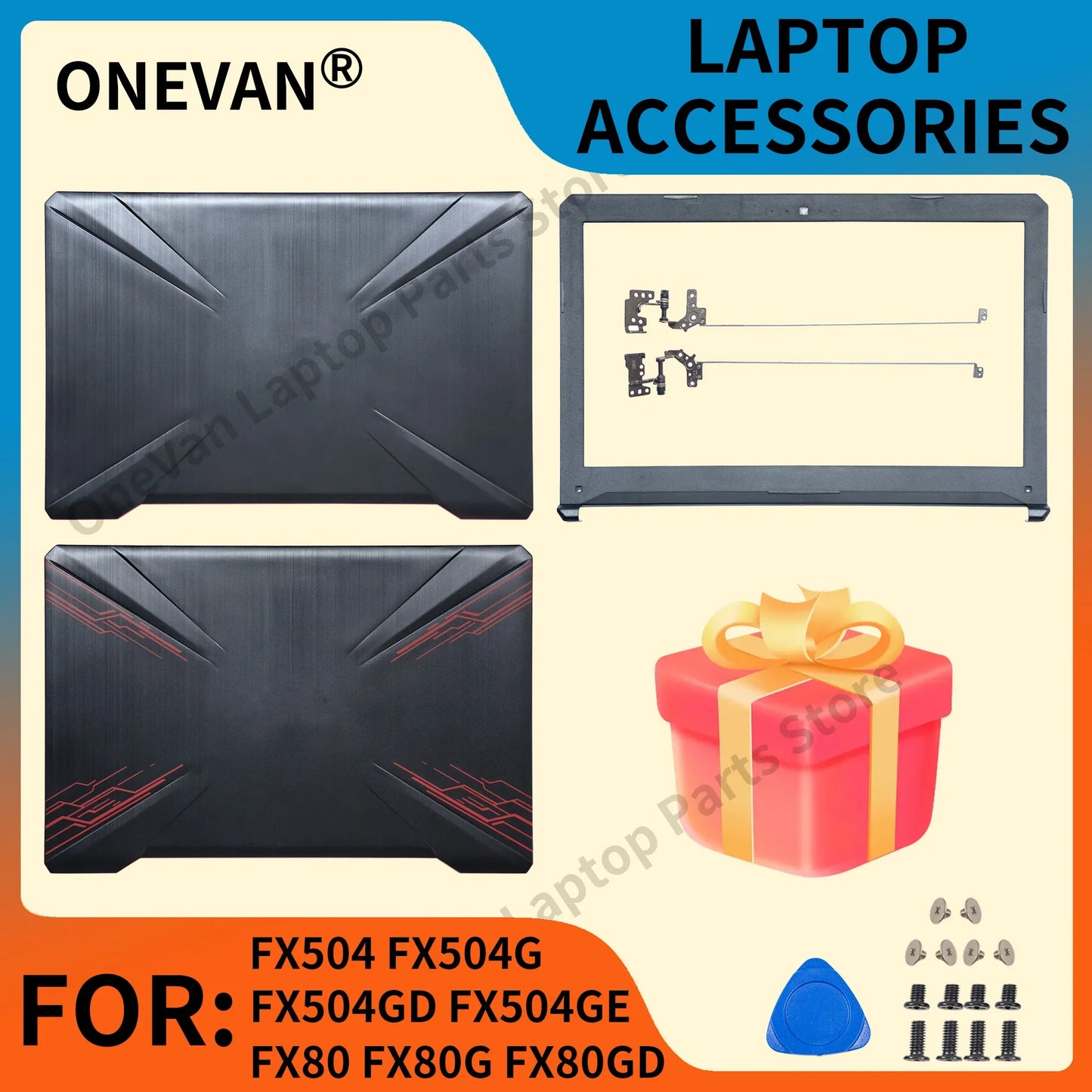 Asus FX504 Laptop Case Cover Set