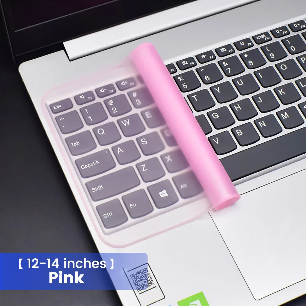 Universal Silicone Keyboard Cover 12-17"
