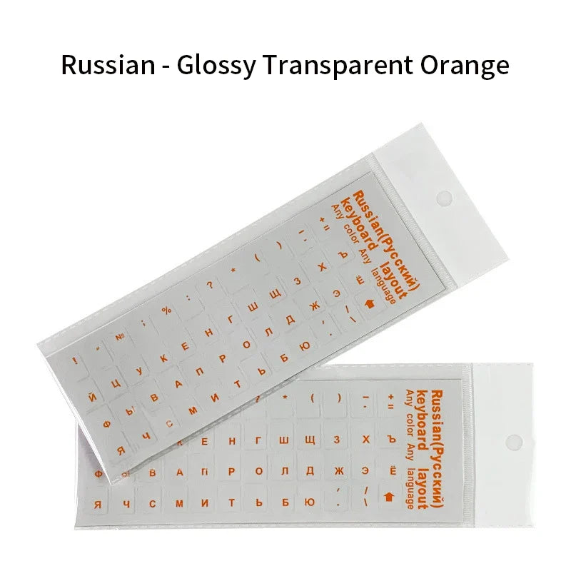 Universal Russian Keyboard Sticker Cover