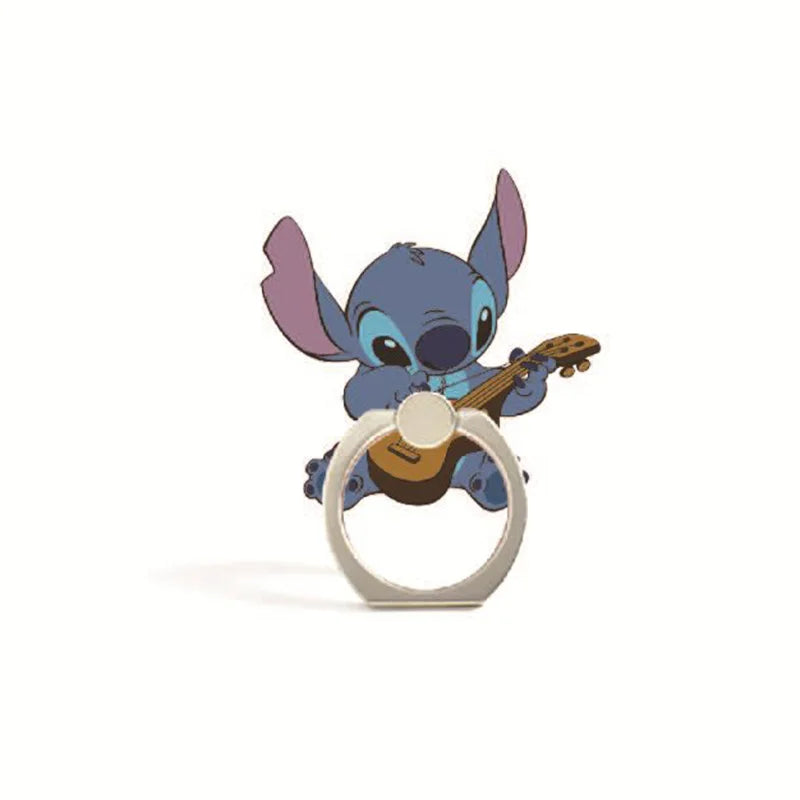 Cartoon Stitch Mickey Phone Ring Holder