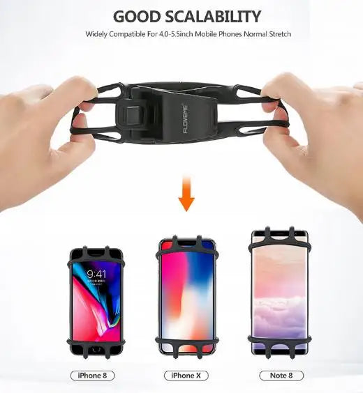 Silicone Bike Phone Holder Stand