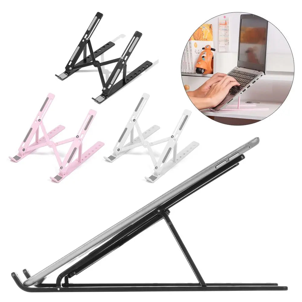 Folding Adjustable Laptop Stand for Desk