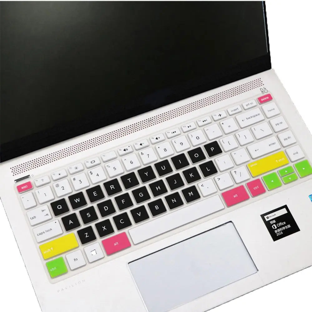 HP 14" Silicone Keyboard Cover Stickers