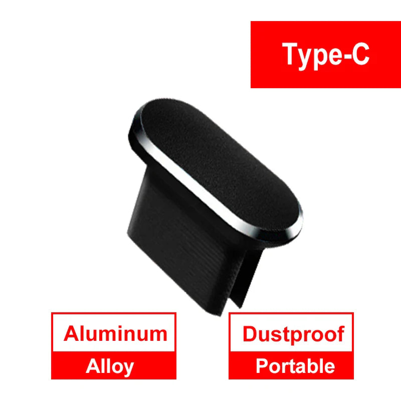 Type-C Dust Plug Jack Cover Set
