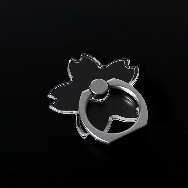 Transparent Diamond Phone Ring Holder Stand