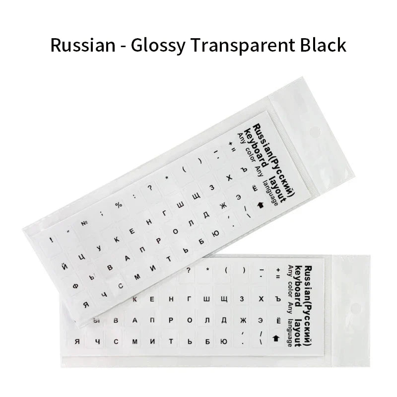 Universal Russian Keyboard Sticker Cover