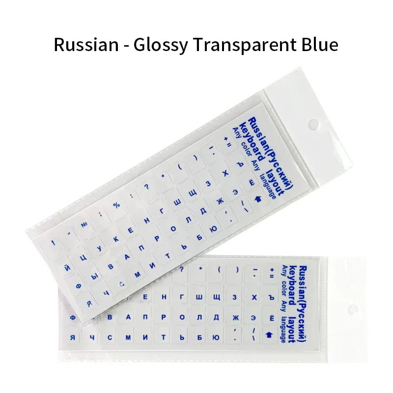 Universal Russian Keyboard Sticker Cover