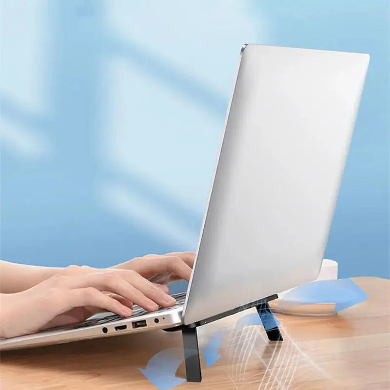 Mini Foldable Laptop Stand – Adjustable Cooling Holder
