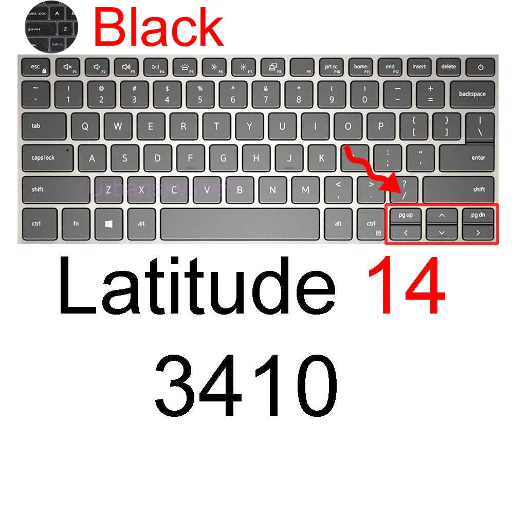 Dell Latitude 14" Keyboard Cover Skin