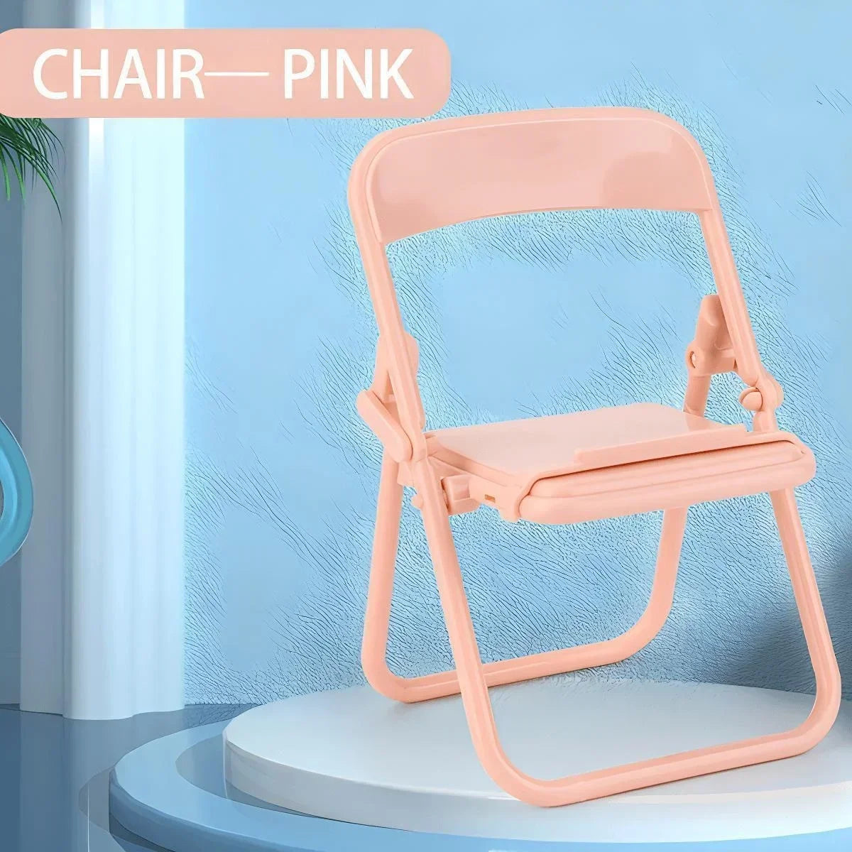 Foldable Chair-Shaped Phone Holder