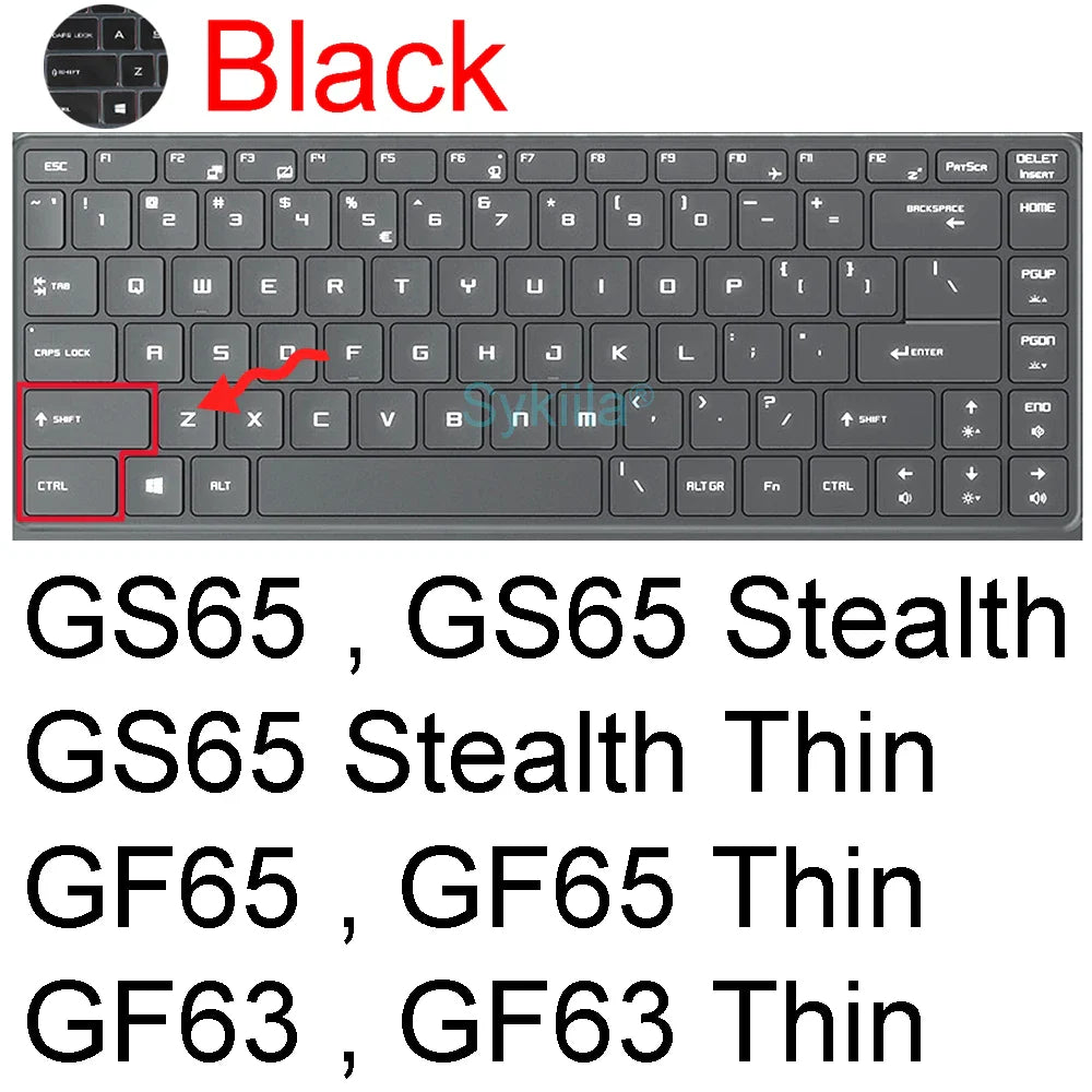 MSI GL Series Keyboard Cover Silicone