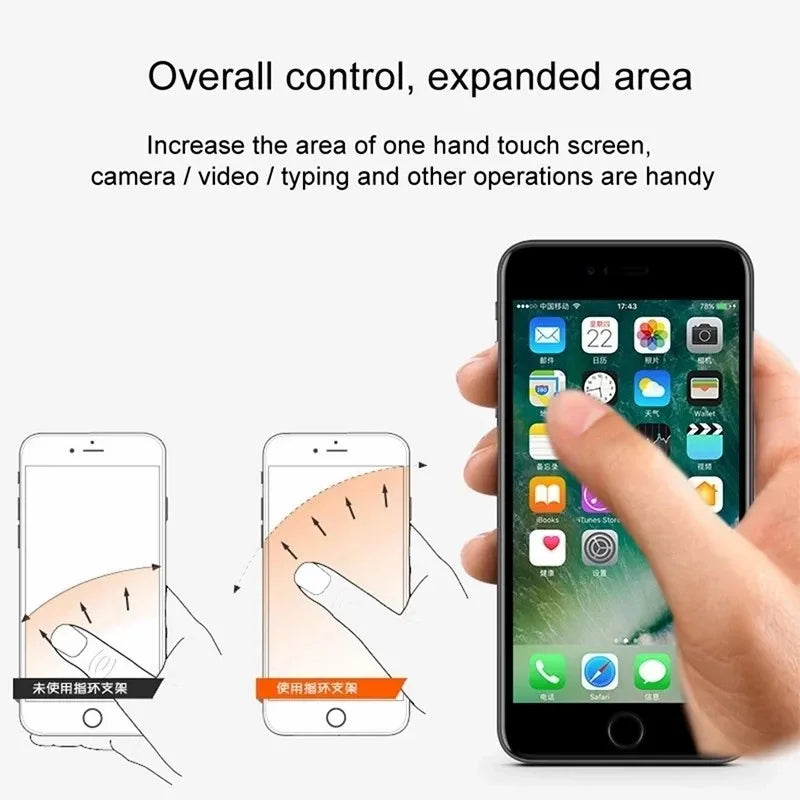 Luxury Rotating Phone Ring Holder