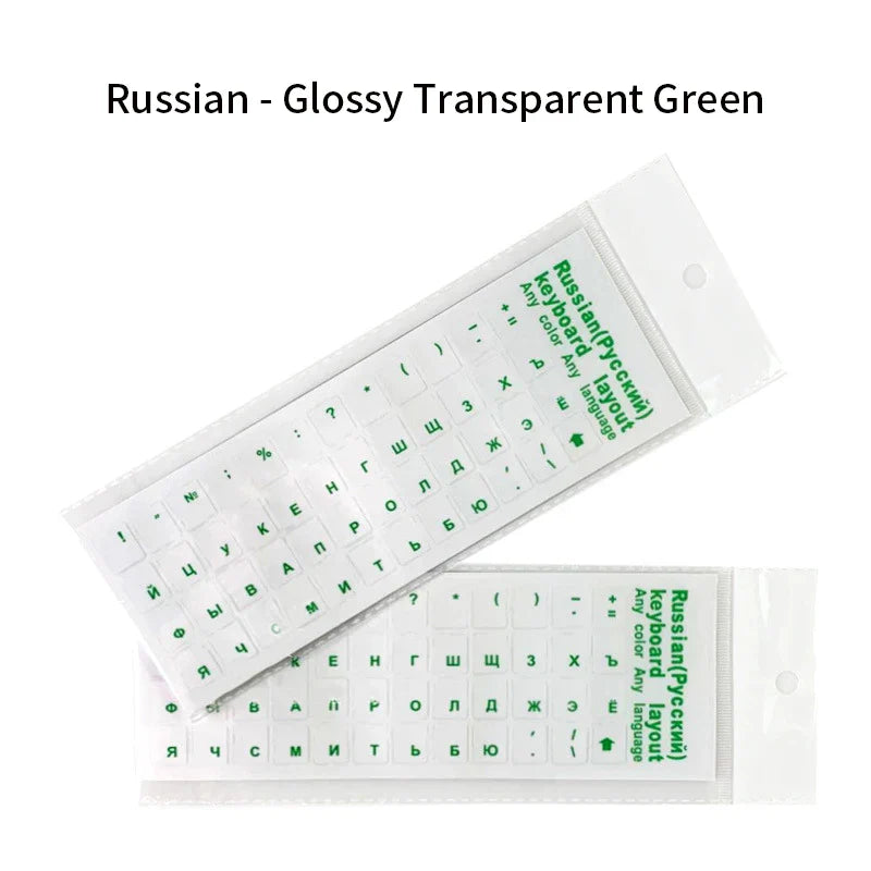 Universal Russian Keyboard Sticker Cover