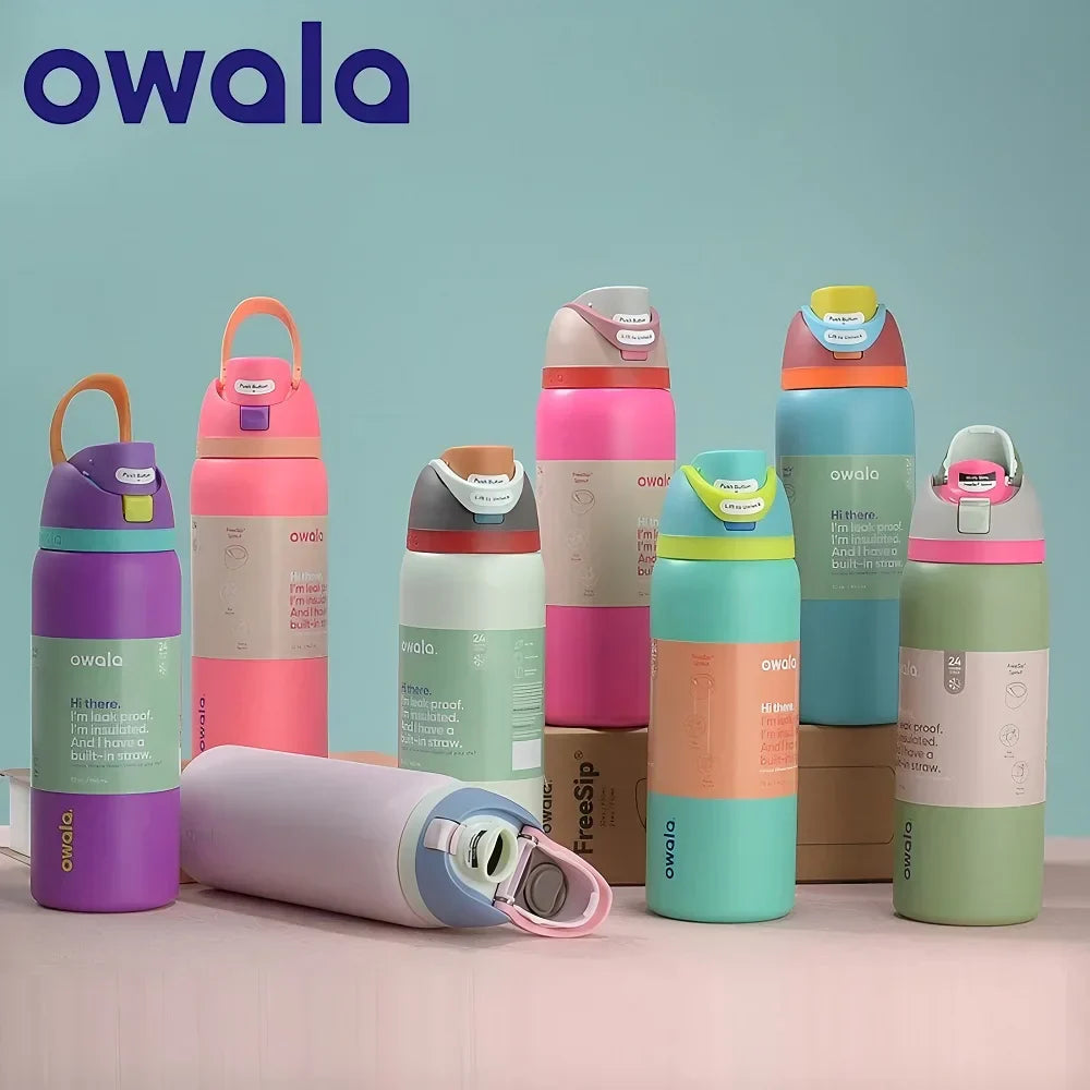 Owala FreeSip Travel Water Bottle 24oz/32oz