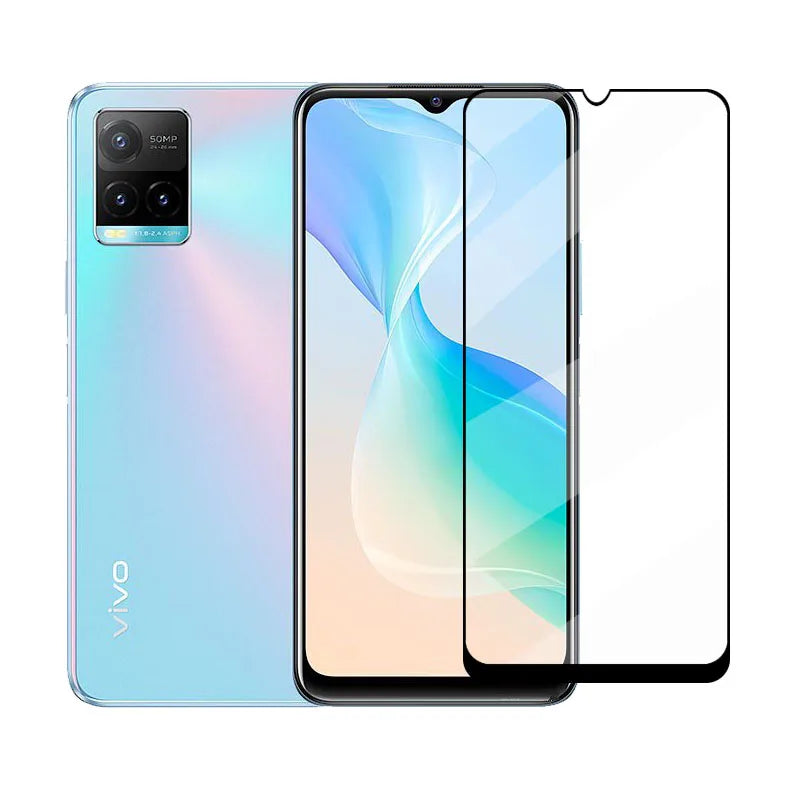 Vivo Y33s Full Cover Tempered Glass