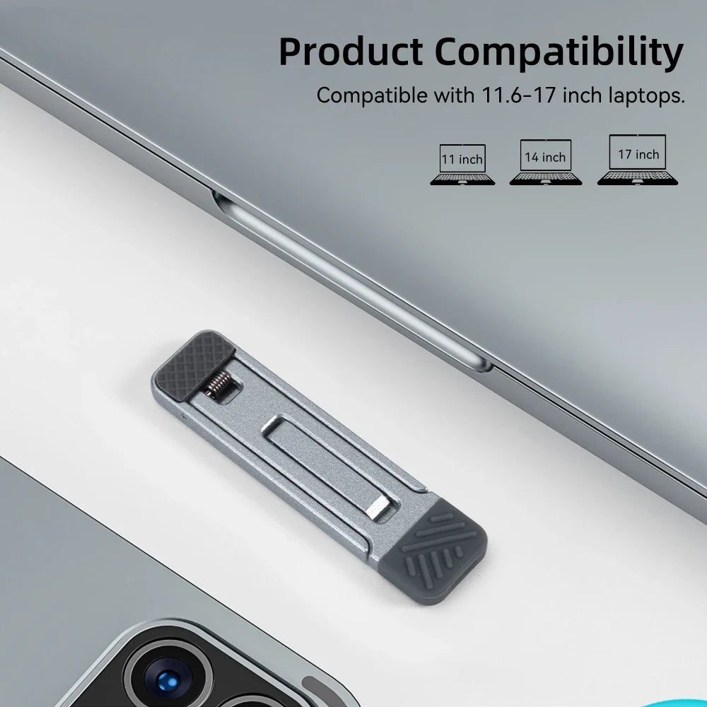 Mini Foldable Laptop Stand, Adjustable Holder