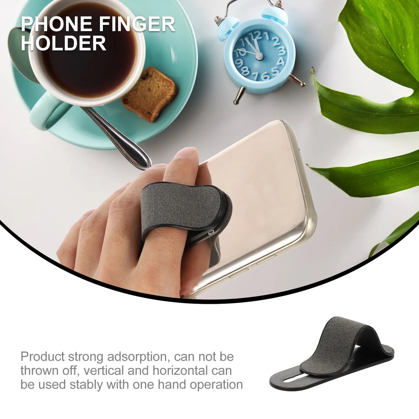 Finger Strap Phone Ring Holder Stand
