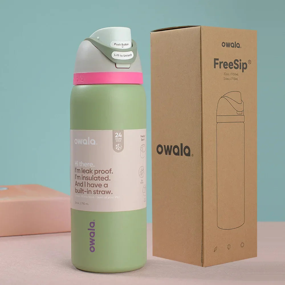 Owala FreeSip Travel Water Bottle 24oz/32oz