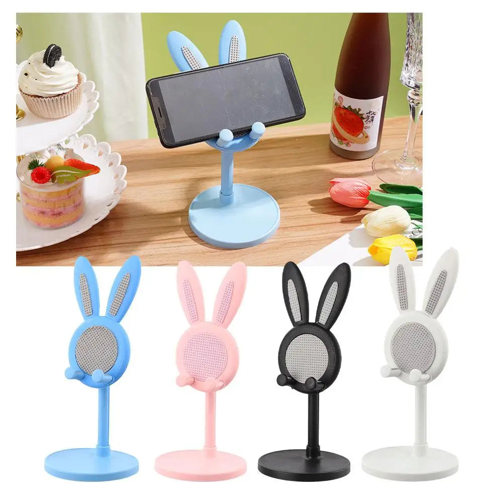 Adjustable Rabbit Phone Stand Holder