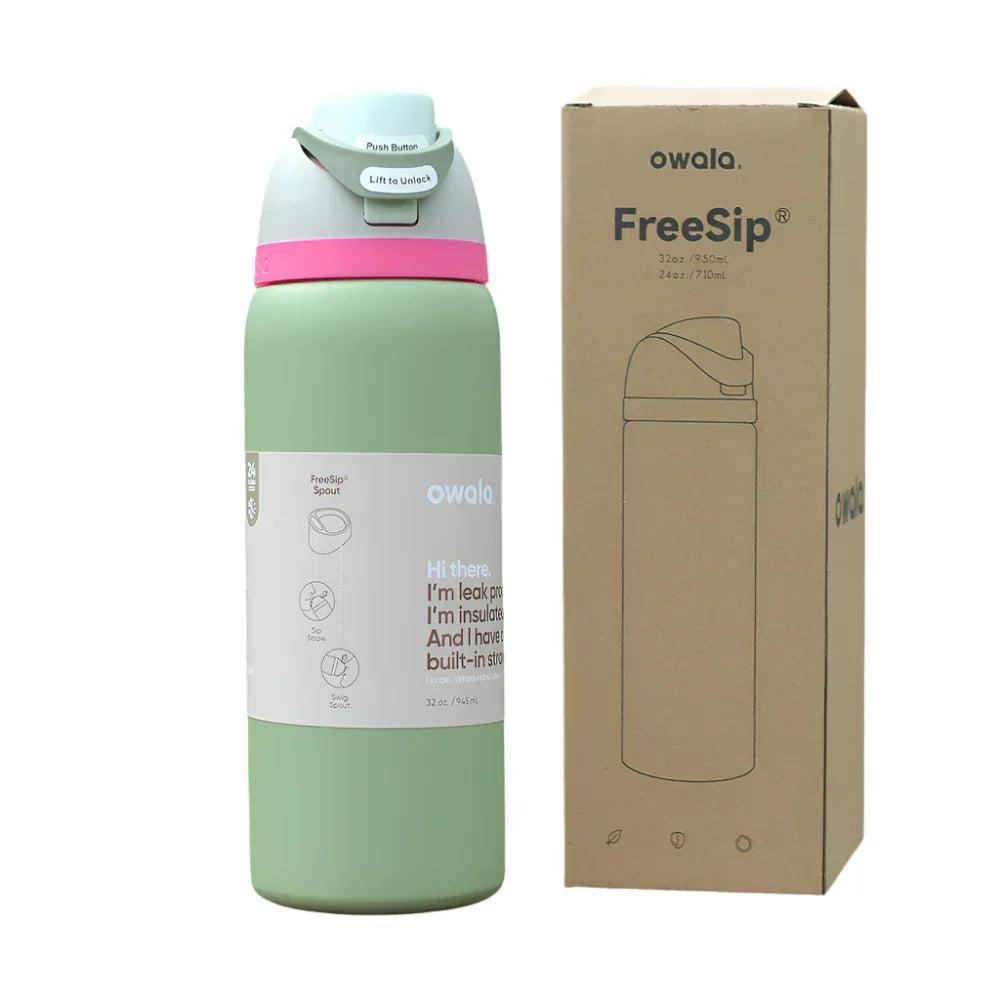 Owala Insulated Stainless Steel Free Sip Water Bottle - Girl Hood