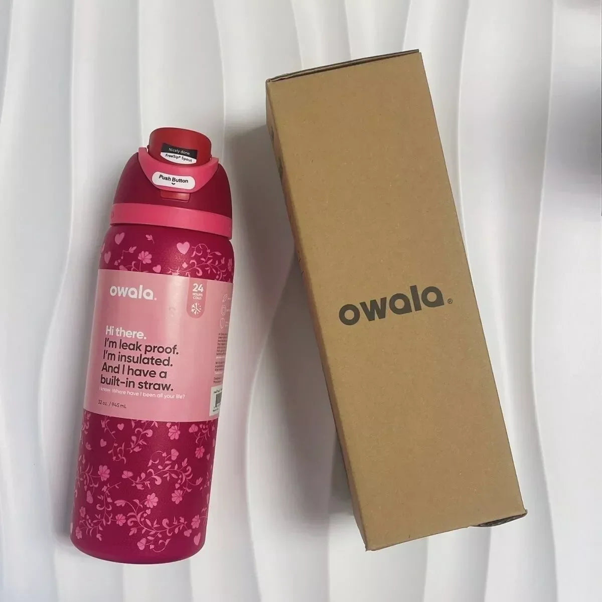 Owala Insulated Stainless Steel Water Bottle