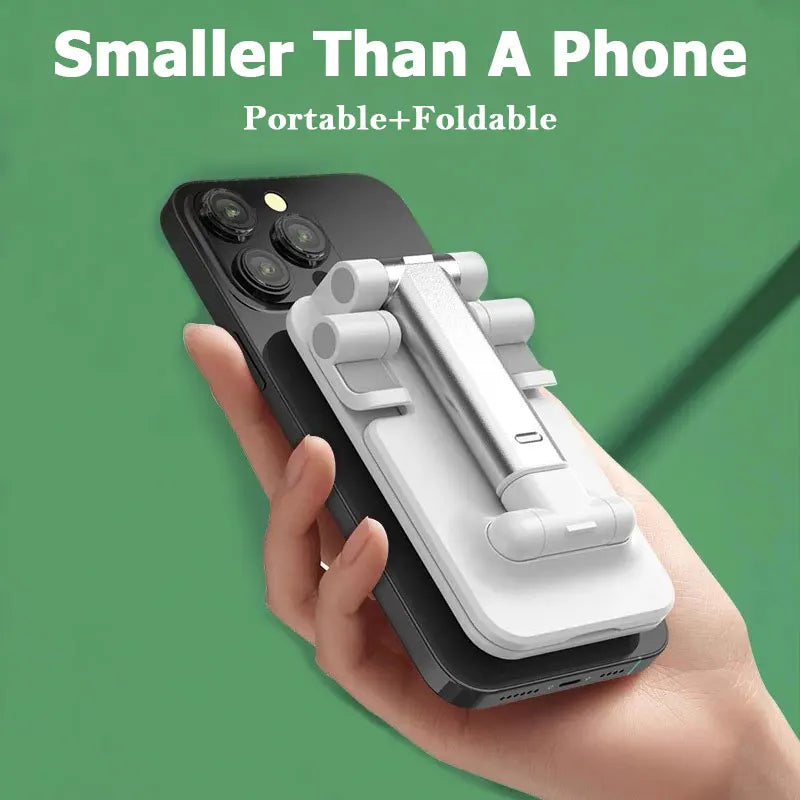 Adjustable Foldable Phone Stand with Silicone Pad
