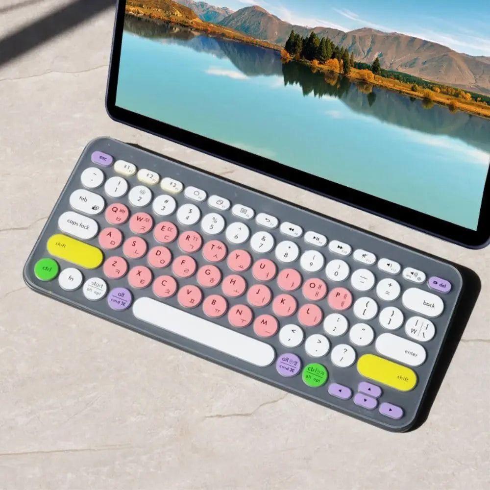 TPU Korean Keyboard Cover for Logitech K380