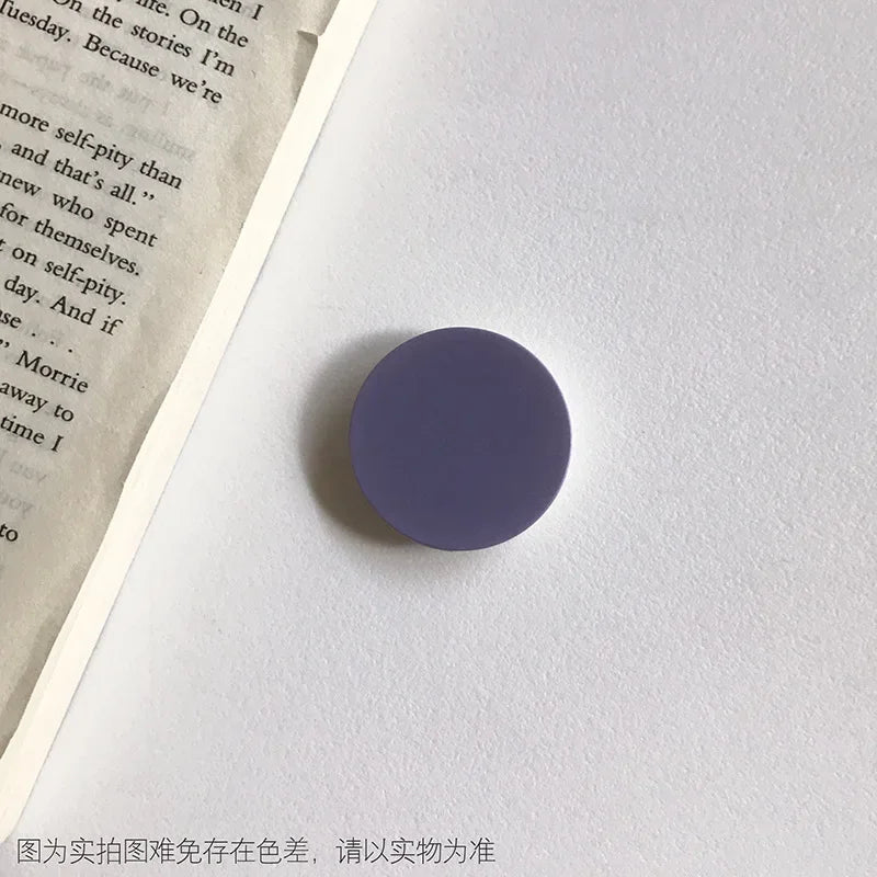 Solid Color Finger Ring Holder Stand for Phones