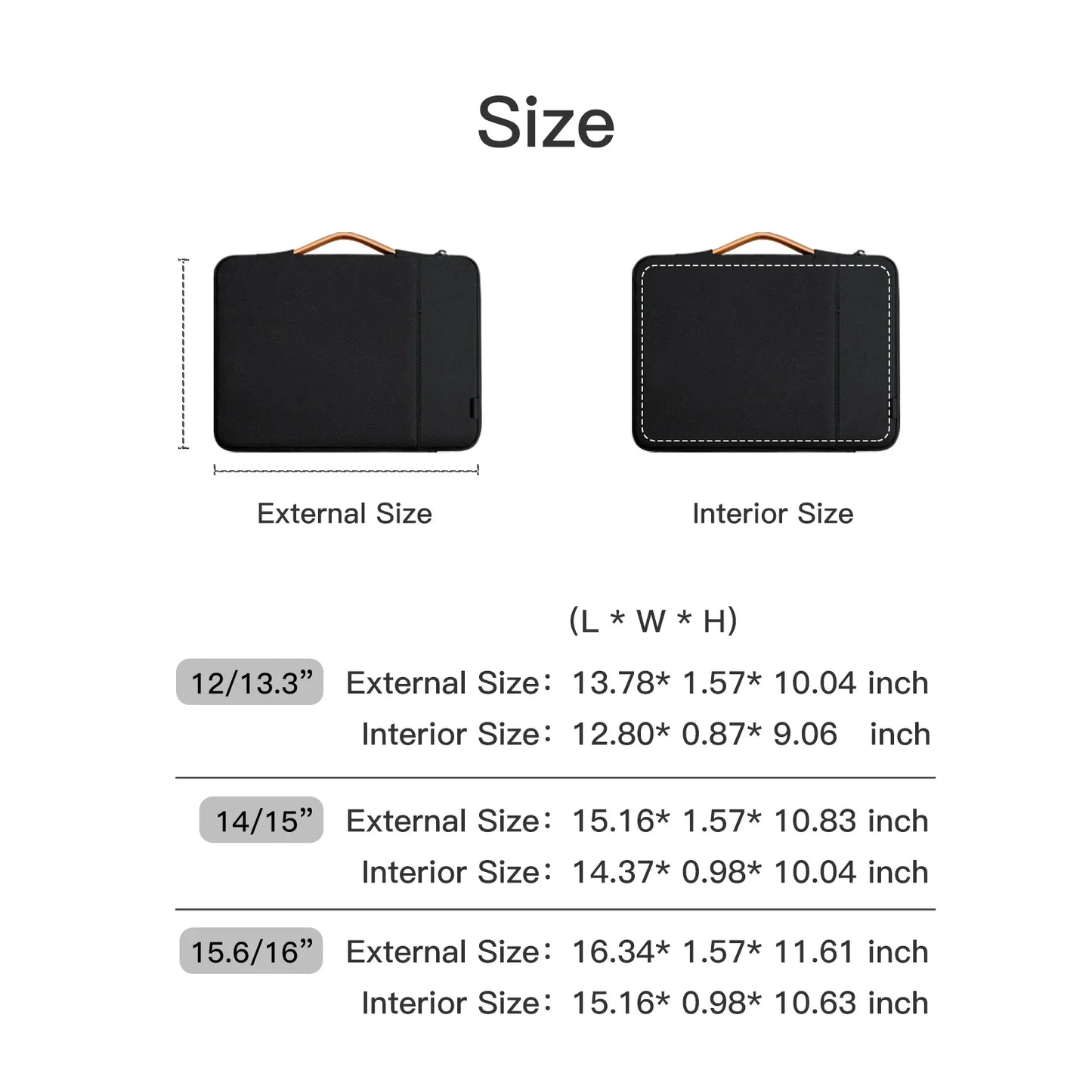 Laptop Sleeve Bag for All Sizes