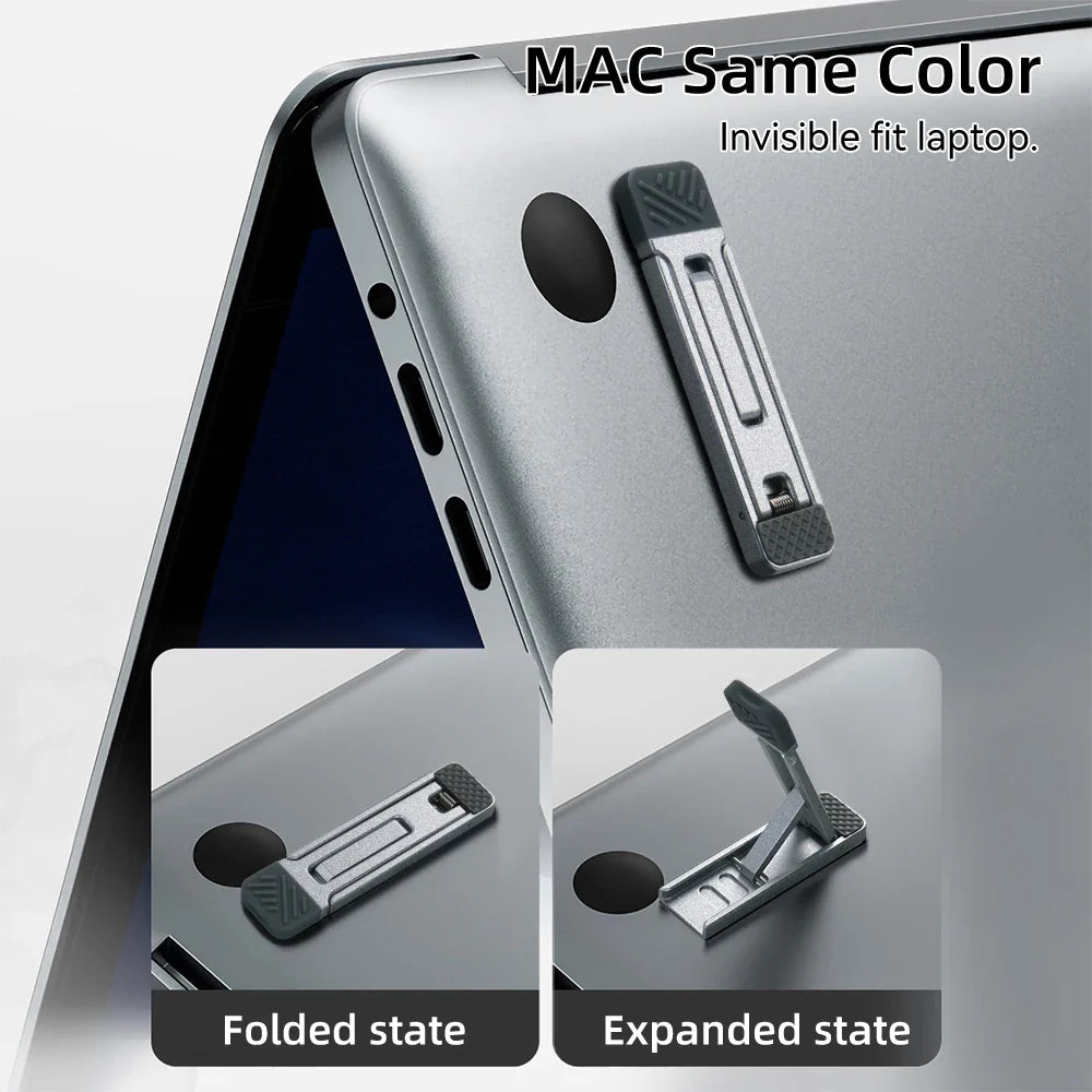Mini Foldable Laptop Stand, Adjustable Holder